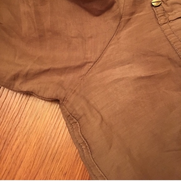 Michael Kors Long Sleeve Button Down Blouse - Picture 2 of 4